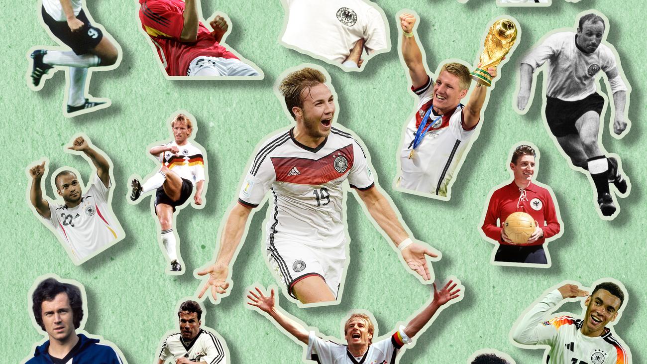 WM-Kader: Stellen Sie die beste deutsche WM-Elf aller Zeiten auf