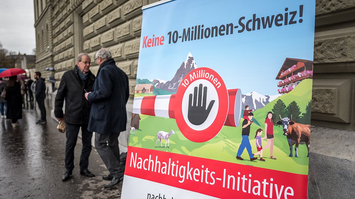 Switzerland to REJECT capping its population at ten million following crunch vote on limiting migration