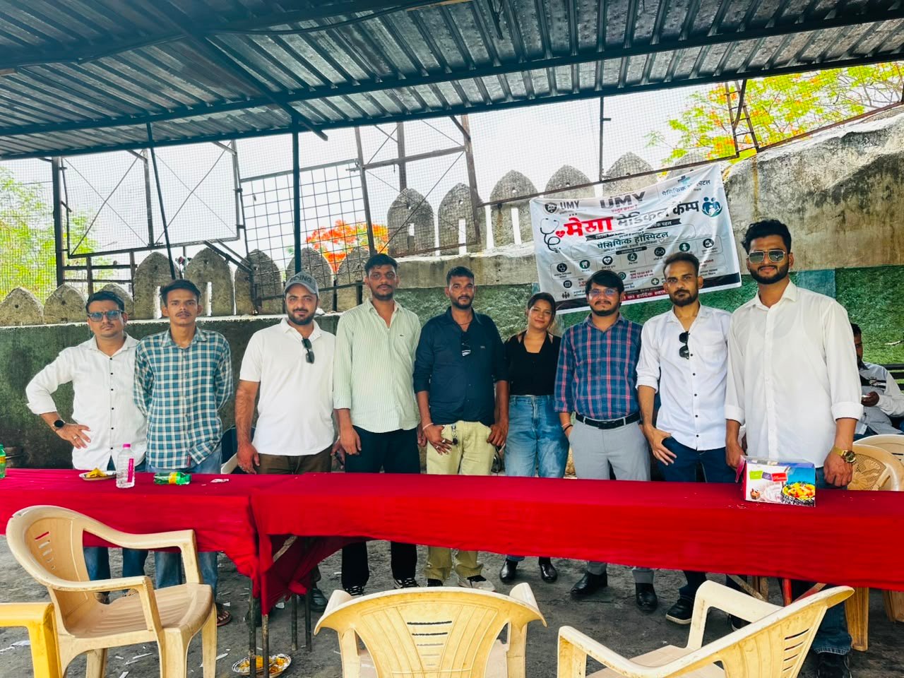 हजरत इमाम हुसैन की याद में मेगा फ्री मेडिकल कैंप का सफल आयोजन।
