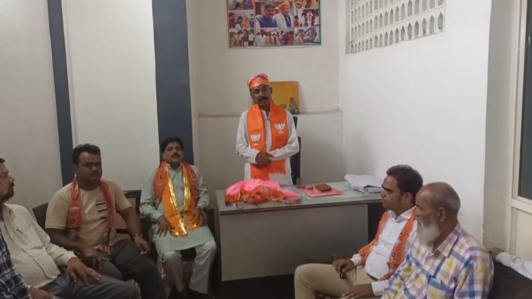 अल्पसंख्यक मोर्चा प्रभारी खोखर उदयपुर प्रवास पर, डाटा बेस तैयार करने पर चर्चा