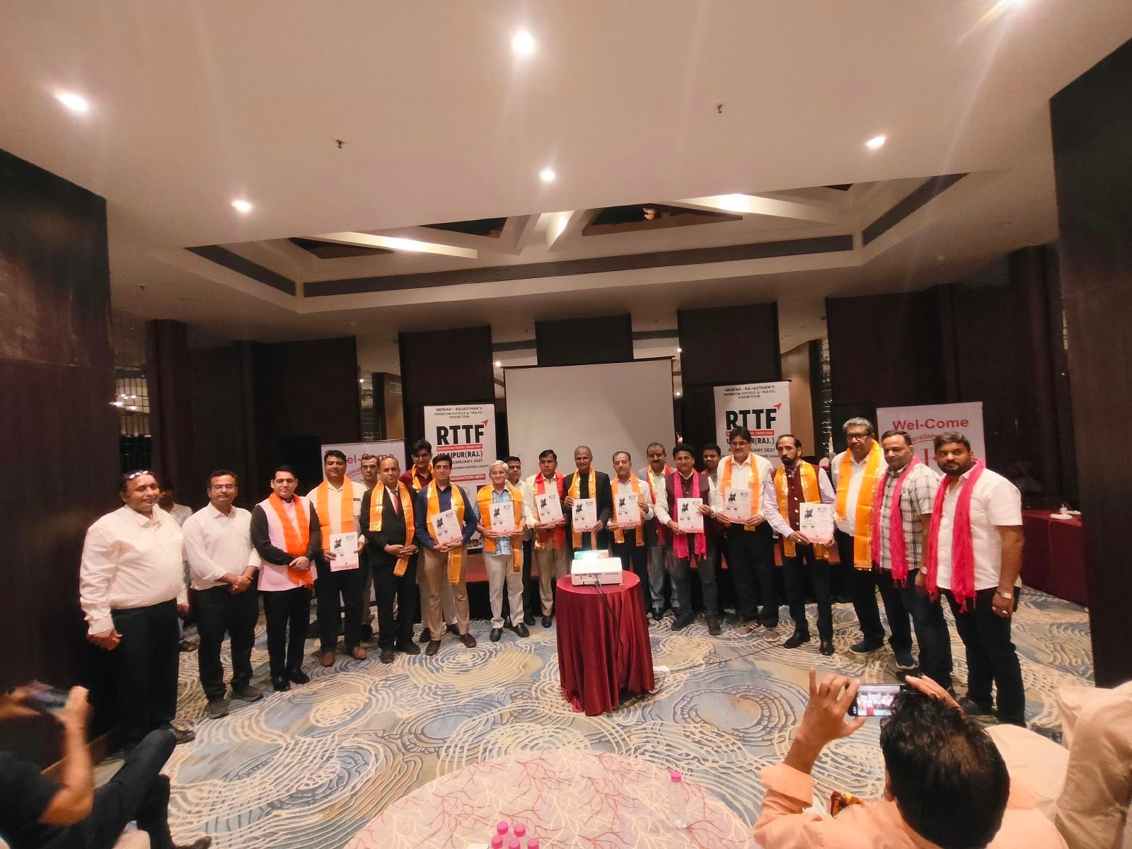 राजस्थान ट्रैवल ट्रेड फेयर उदयपुर 2027 का भव्य प्रमोशन, रोड शो को मिला व्यापक समर्थन।