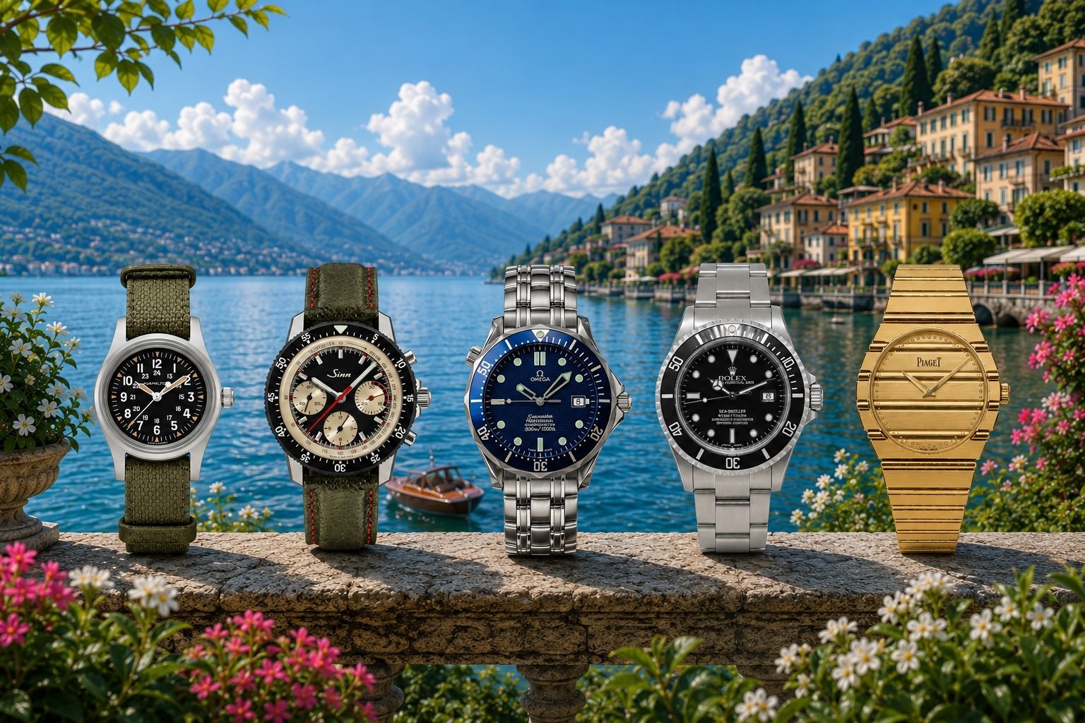 Fratello Favorites: The Best Summer Watches — RJ’s Five Perfect Picks From Hamilton, Sinn, Omega, Rolex, And Piaget