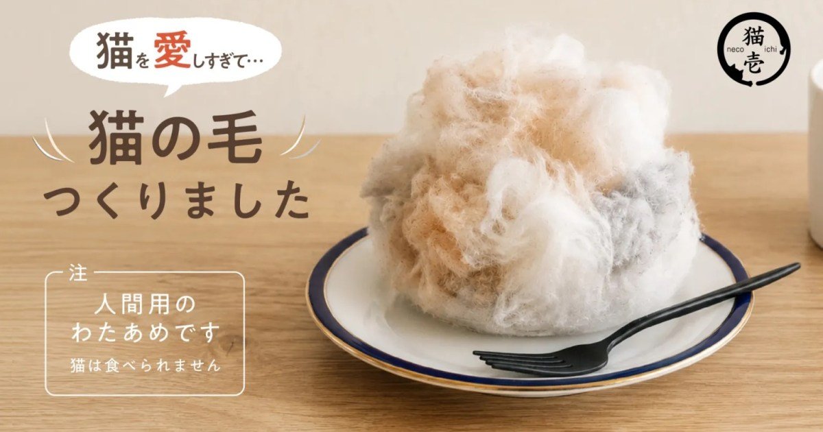 Japan now has “edible cat fur” for people who really love felines
